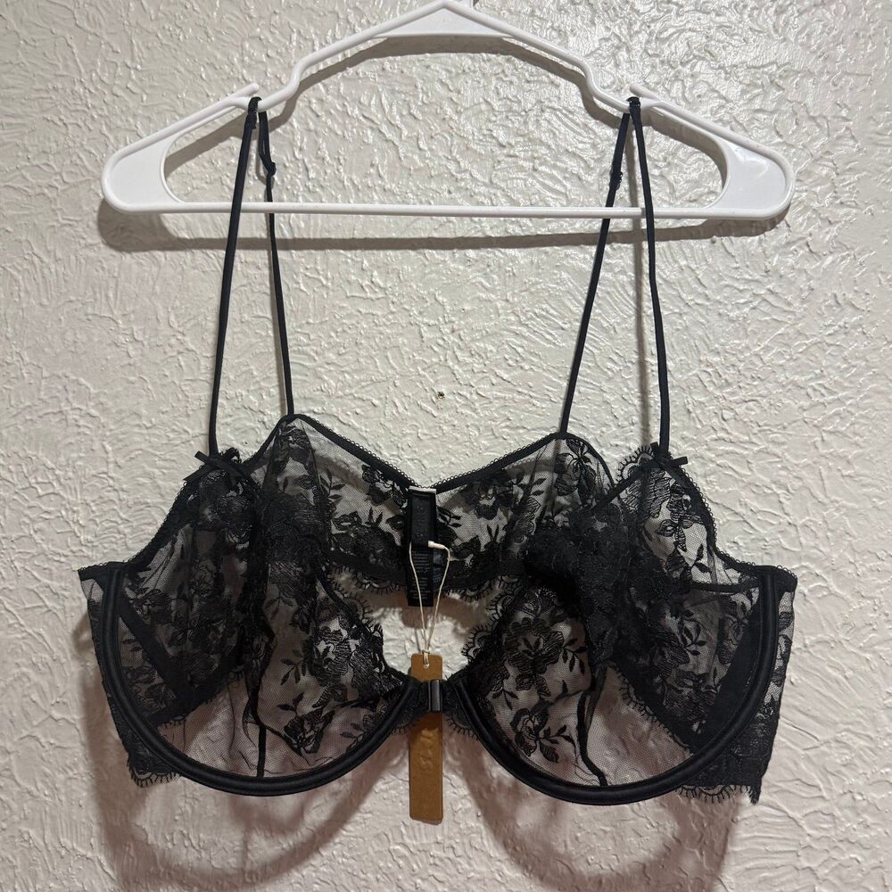 Skims femme lace plunge bra 40D